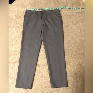 Mens Gray Haggar Pants 36x30